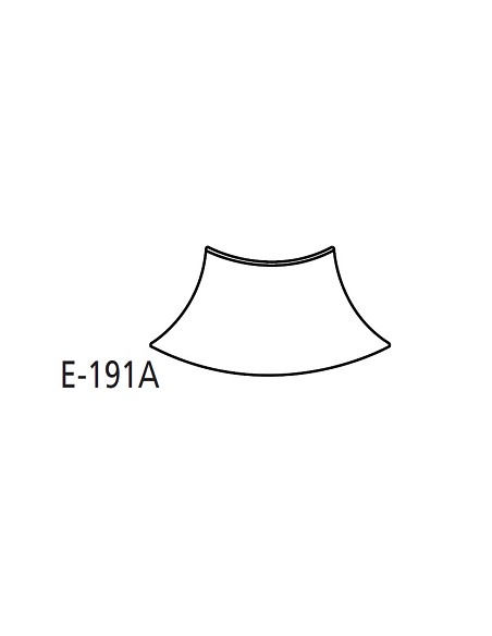 Europeldaño esquina exterior 191A aluminio 2,50ml Euroshrink