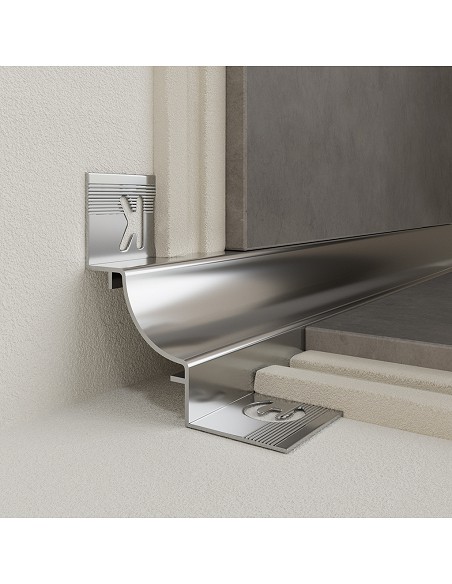 Europeldaño esquina interior tres vias 210A aluminio 2,50ml Euroshrink