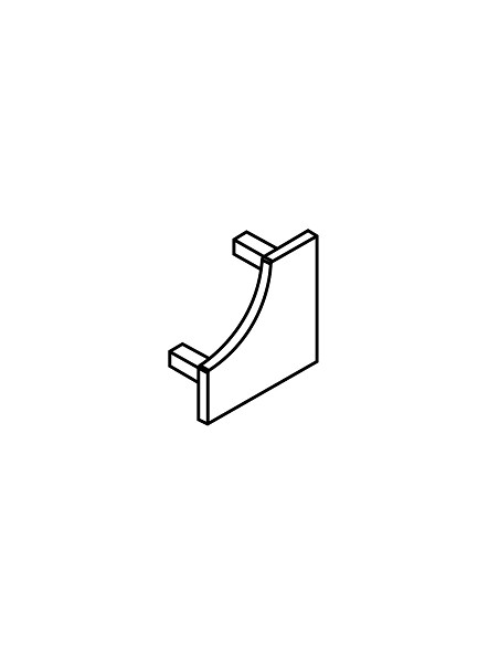 Europeldaño tapa final 210A aluminio 2,50ml Euroshrink