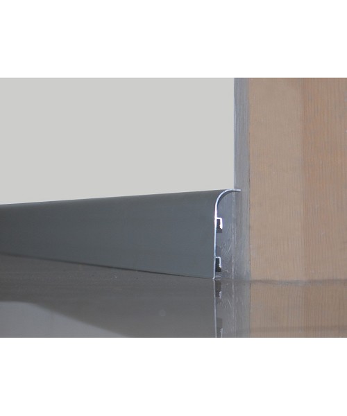 Eurozócalo 206A aluminio 2 ml Euroshrink