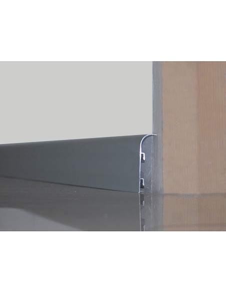 Eurozócalo 206A aluminio 2 ml Euroshrink