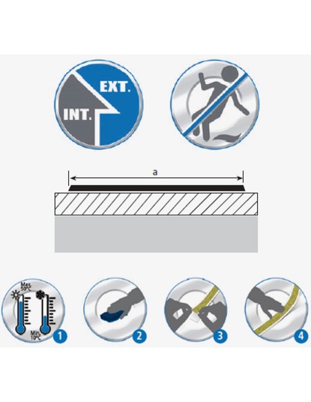 Eurocinta antideslizante 5m Euroshrink